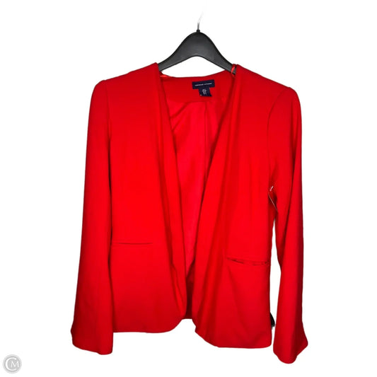 Blazer By Adrienne Vittadini In Red, Size: S