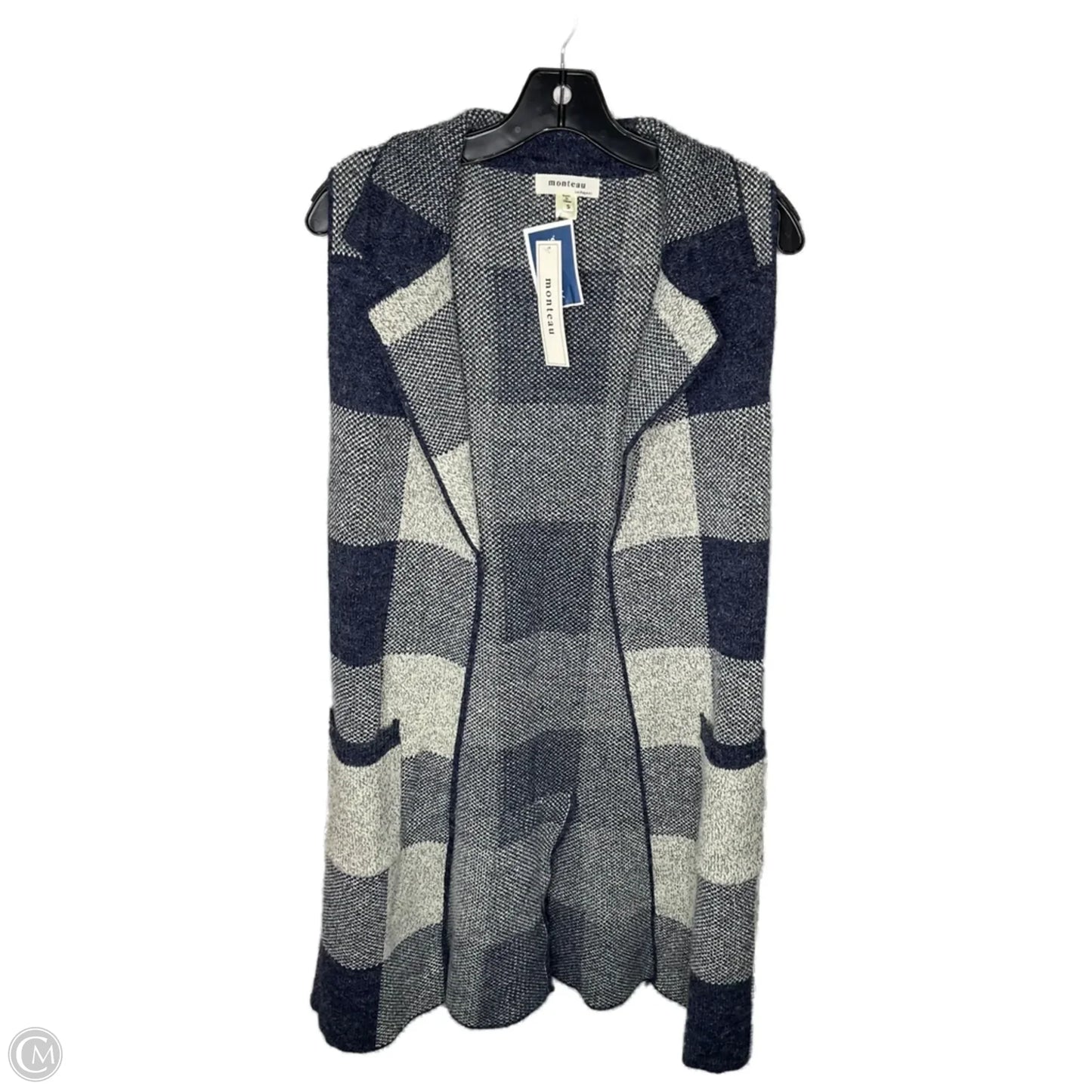 Cardigan By Monteau In Blue, Size: S