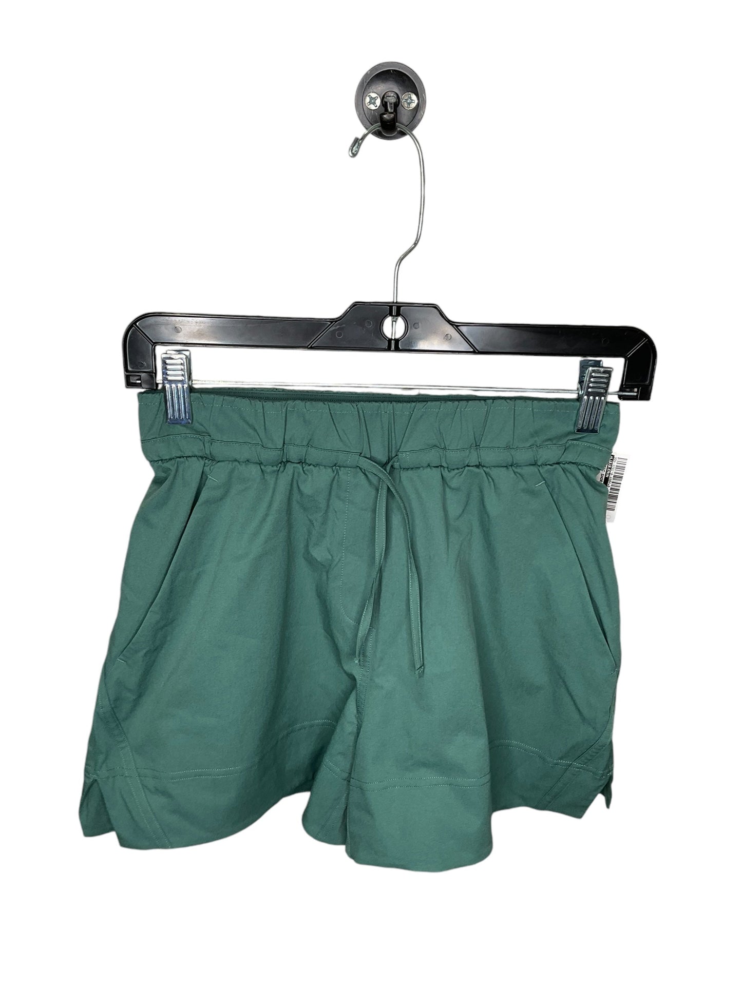 Athletic Shorts By Lululemon In Green, Size: Xxs