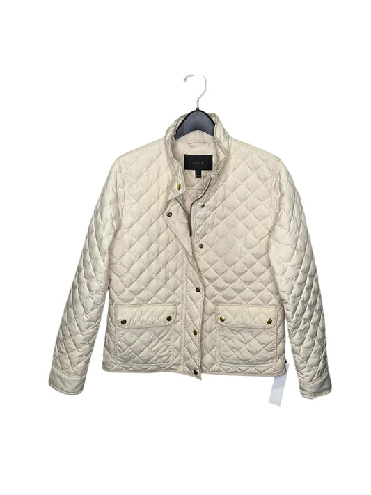 Jacket Puffer & Quilted By J. Crew In Cream, Size: M