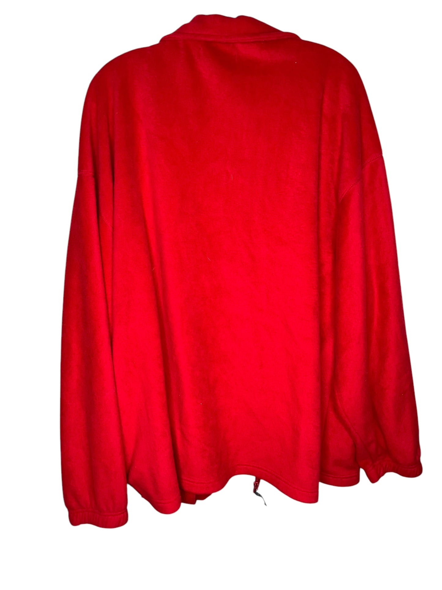 Jacket Fleece By Cmc In Red, Size: Xxl