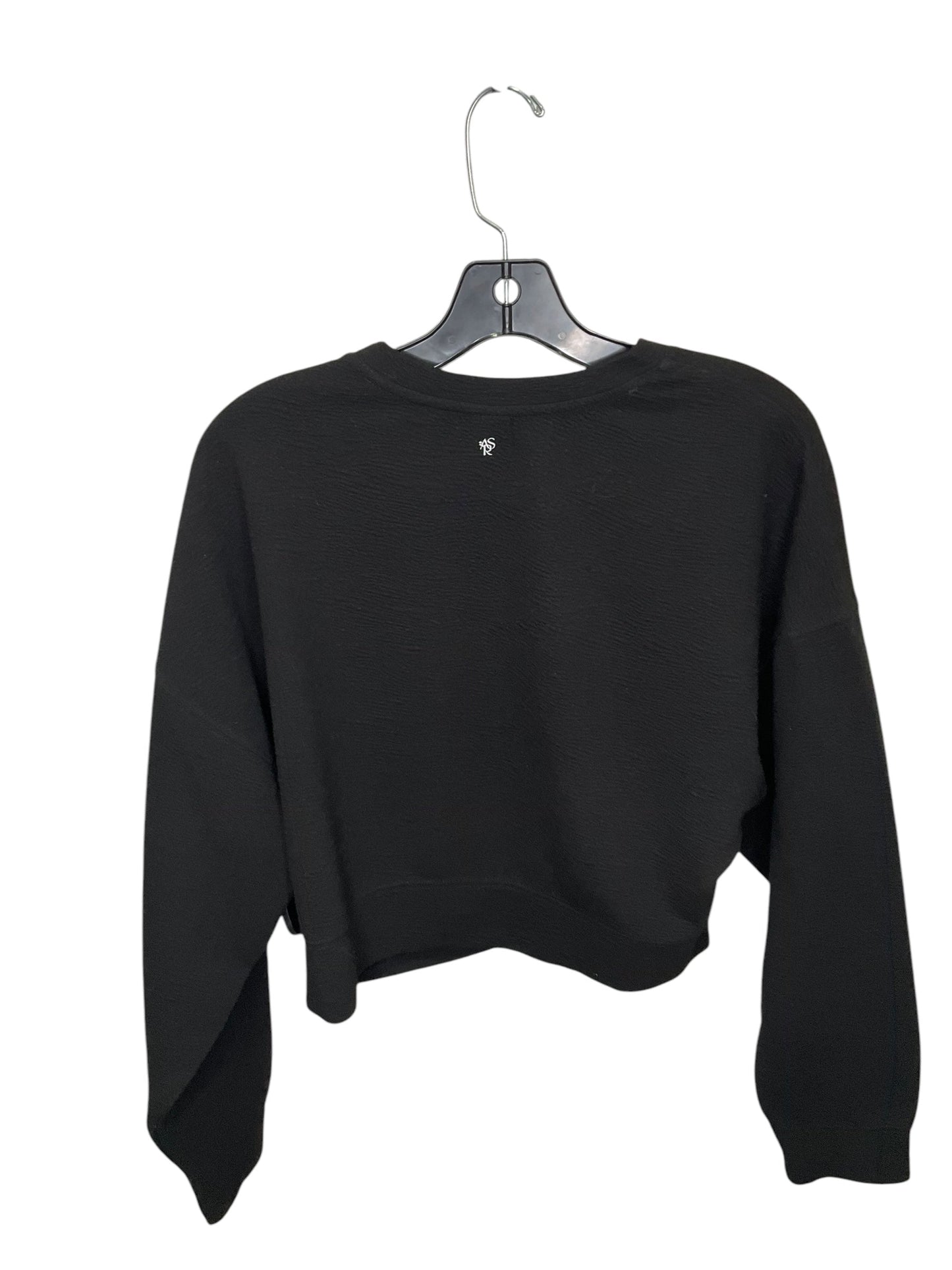 Athletic Top Long Sleeve Crewneck By Altard State In Black, Size: L