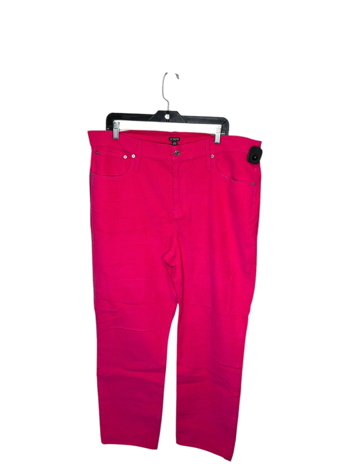 Pants Corduroy By J. Crew In Pink, Size: 20