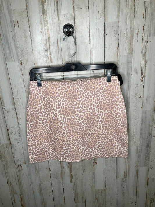 Animal Print Skirt Mini & Short Wild Fable, Size 8