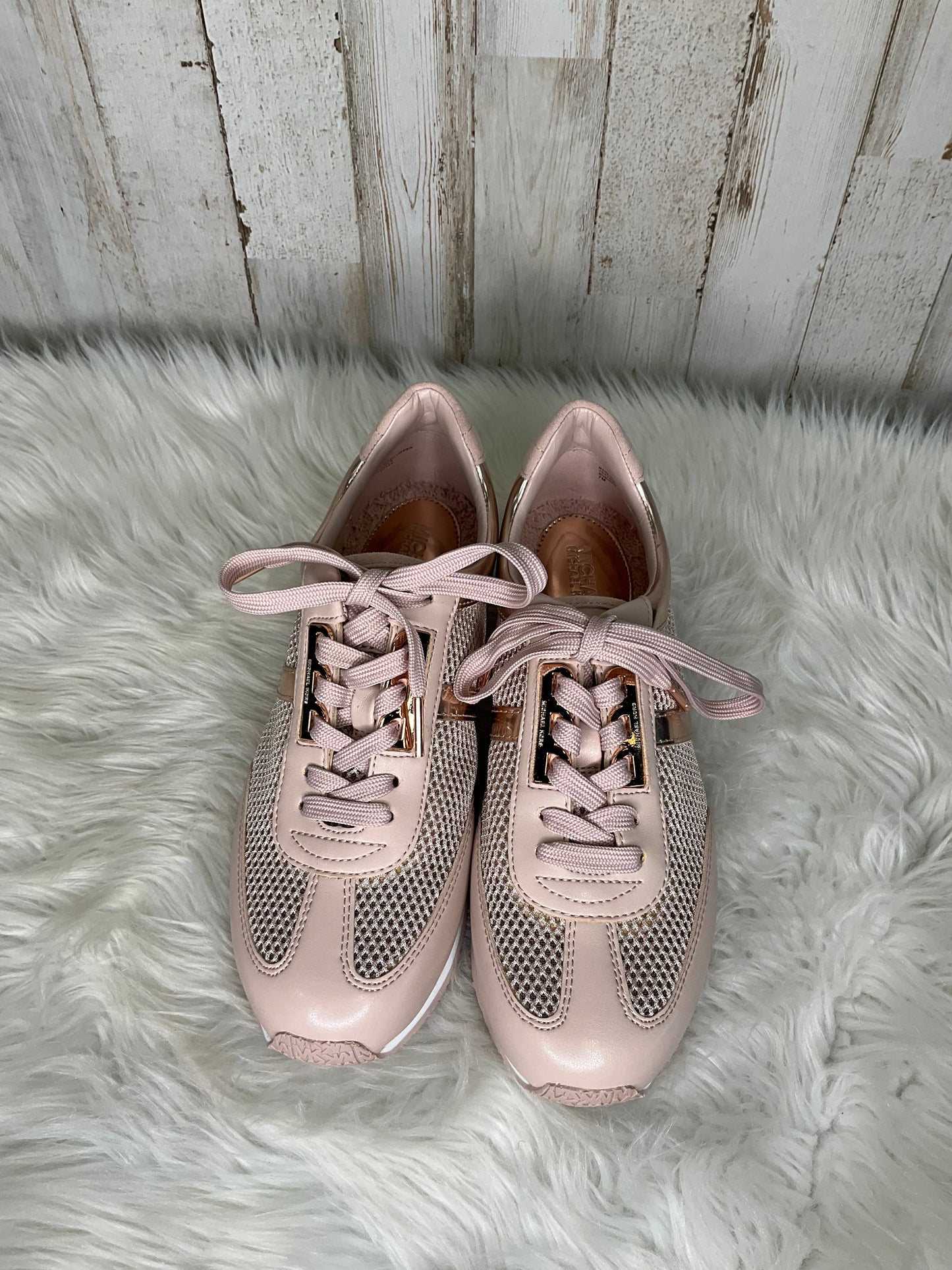 Rose Gold Shoes Sneakers Michael By Michael Kors, Size 7