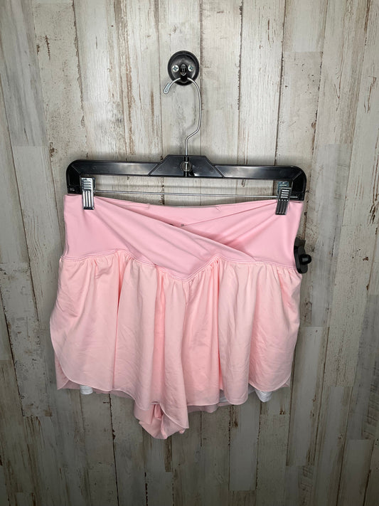 Pink Athletic Shorts Clothes Mentor, Size L