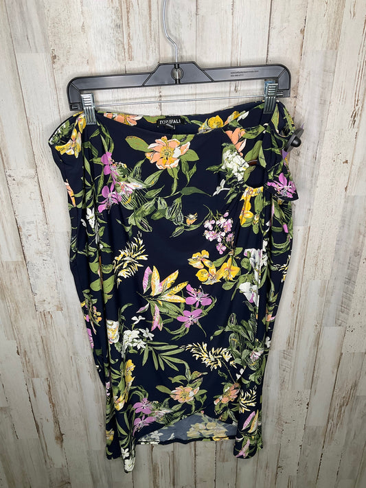 Floral Skirt Midi Dressbarn, Size 1x