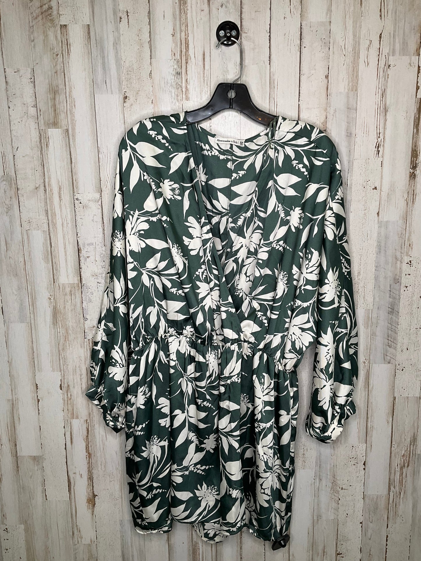 Green Romper Abercrombie And Fitch, Size Xl
