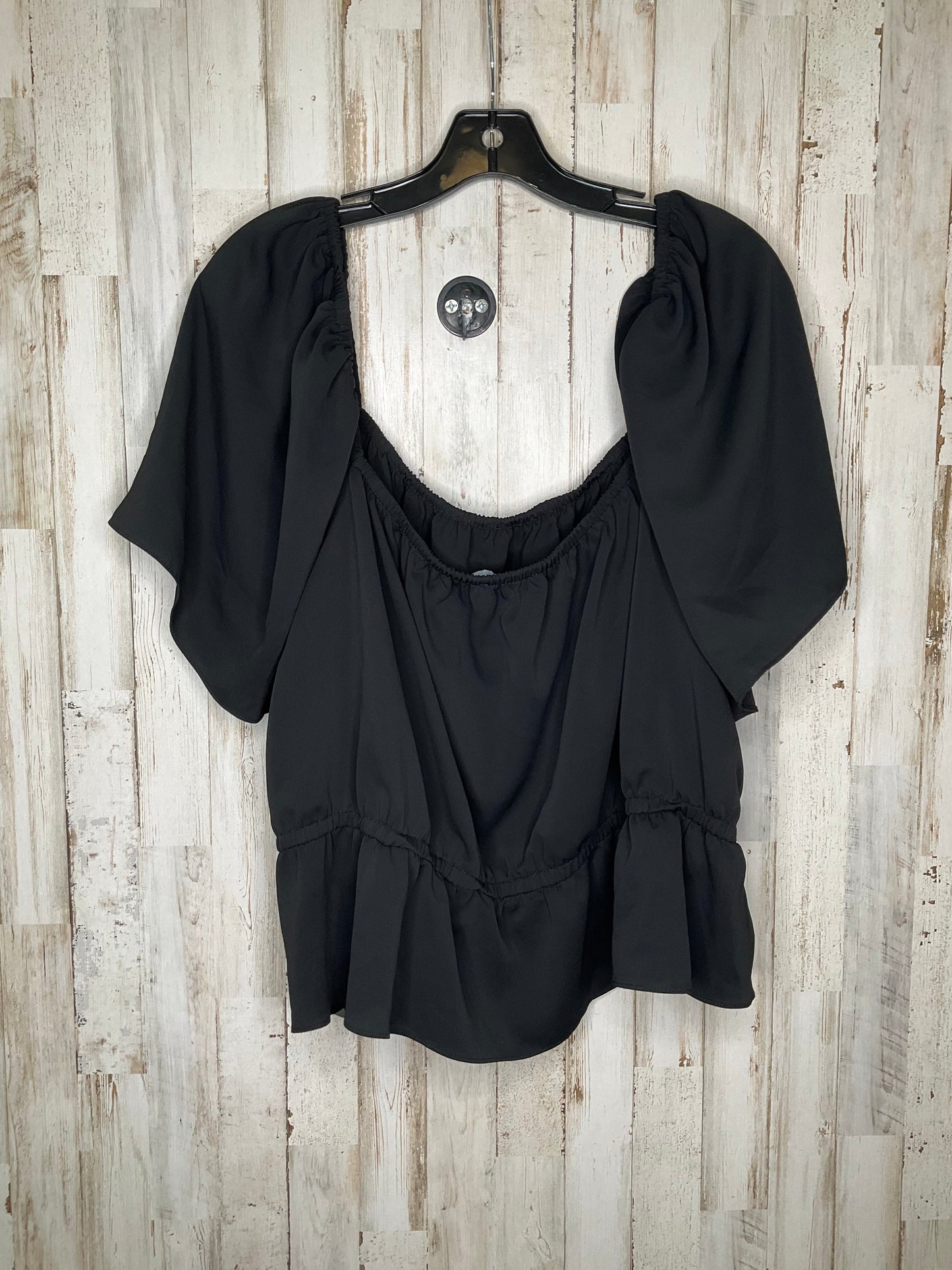 Black Top Short Sleeve Eloquii, Size 26