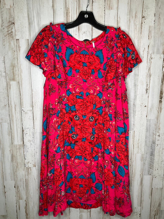 Multi-colored Dress Casual Midi Free People, Size M