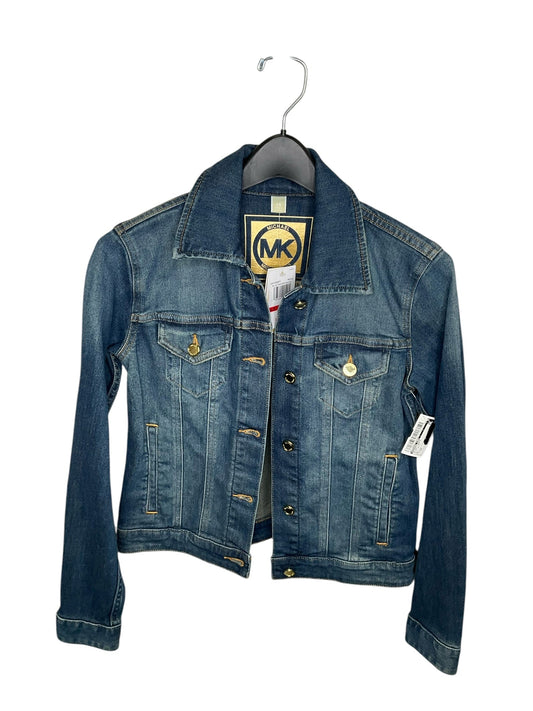 Jacket Denim By Michael Kors In Blue Denim, Size: Xs