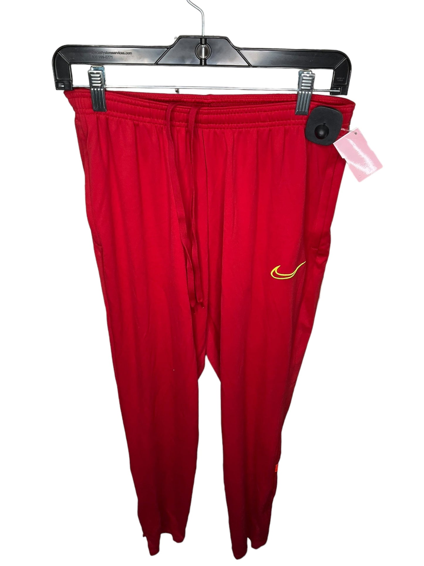 Athletic Pants By Nike In Red, Size: M