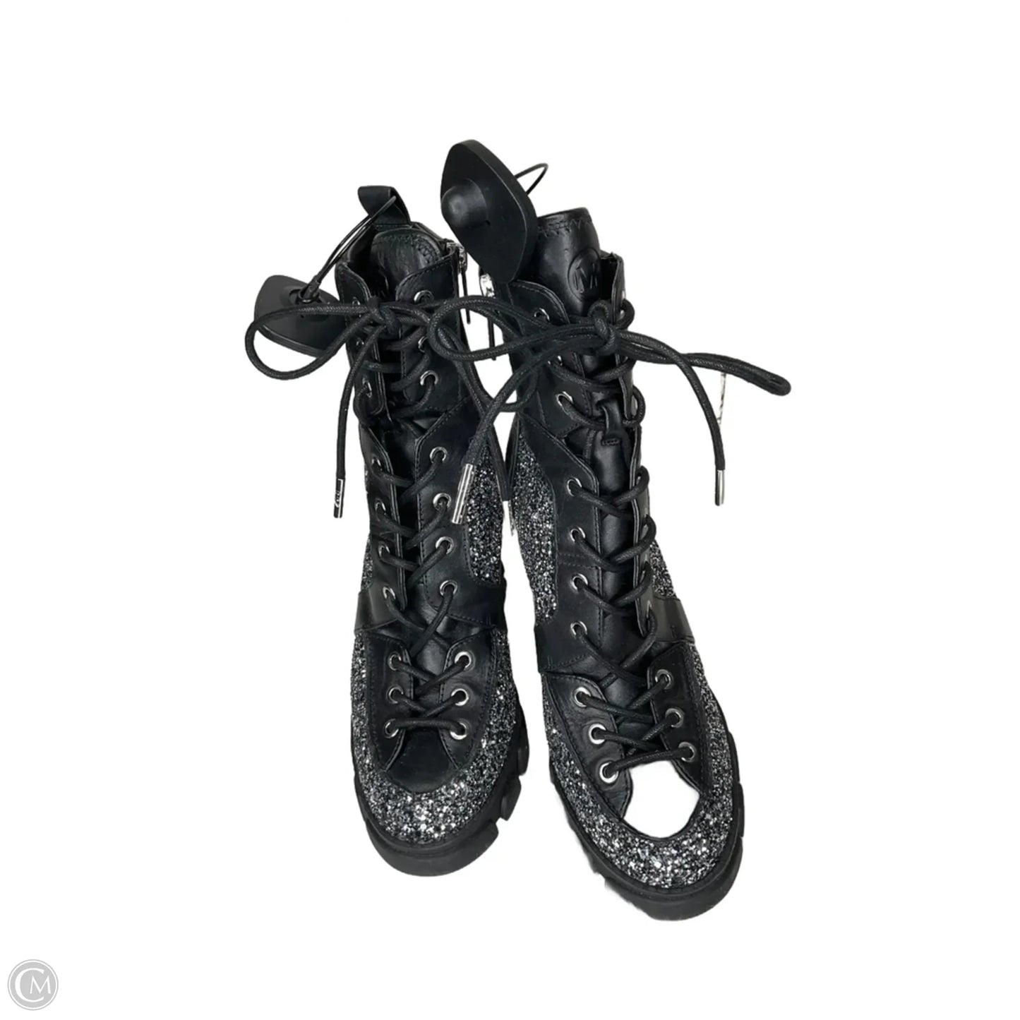 Boots Combat By Michael Kors In Black, Size: 7.5