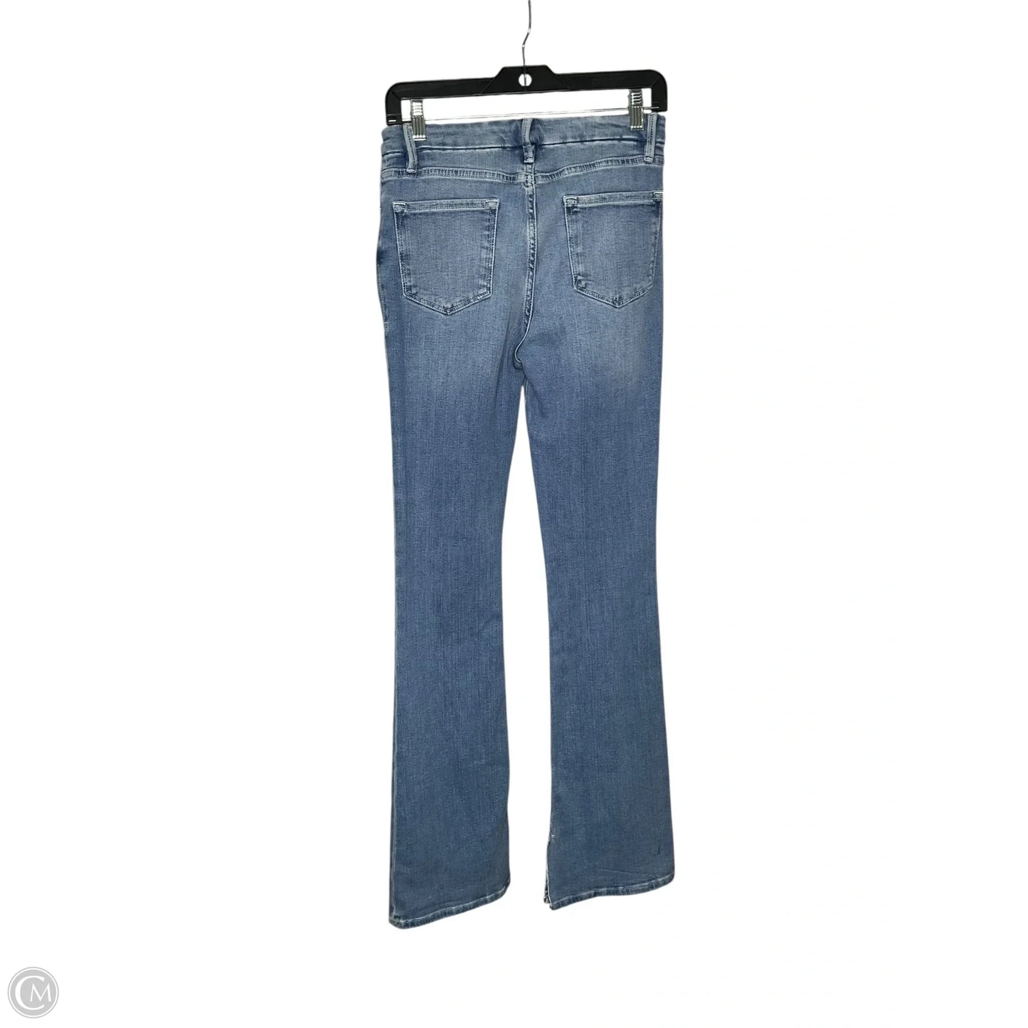 Jeans Flared By Frame In Blue Denim, Size: 6