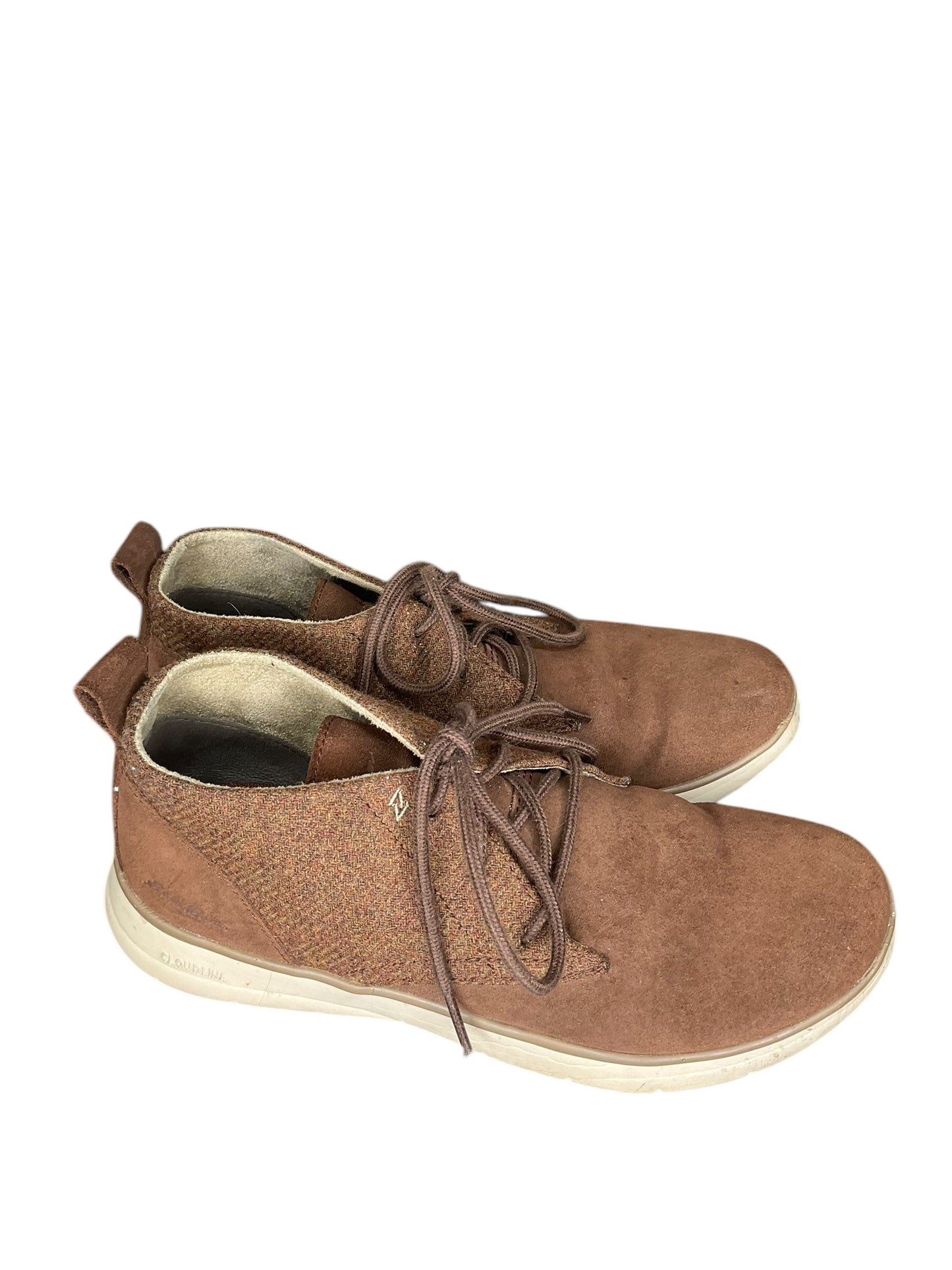 Shoes Sneakers By Eddie Bauer In Brown, Size: 7.5