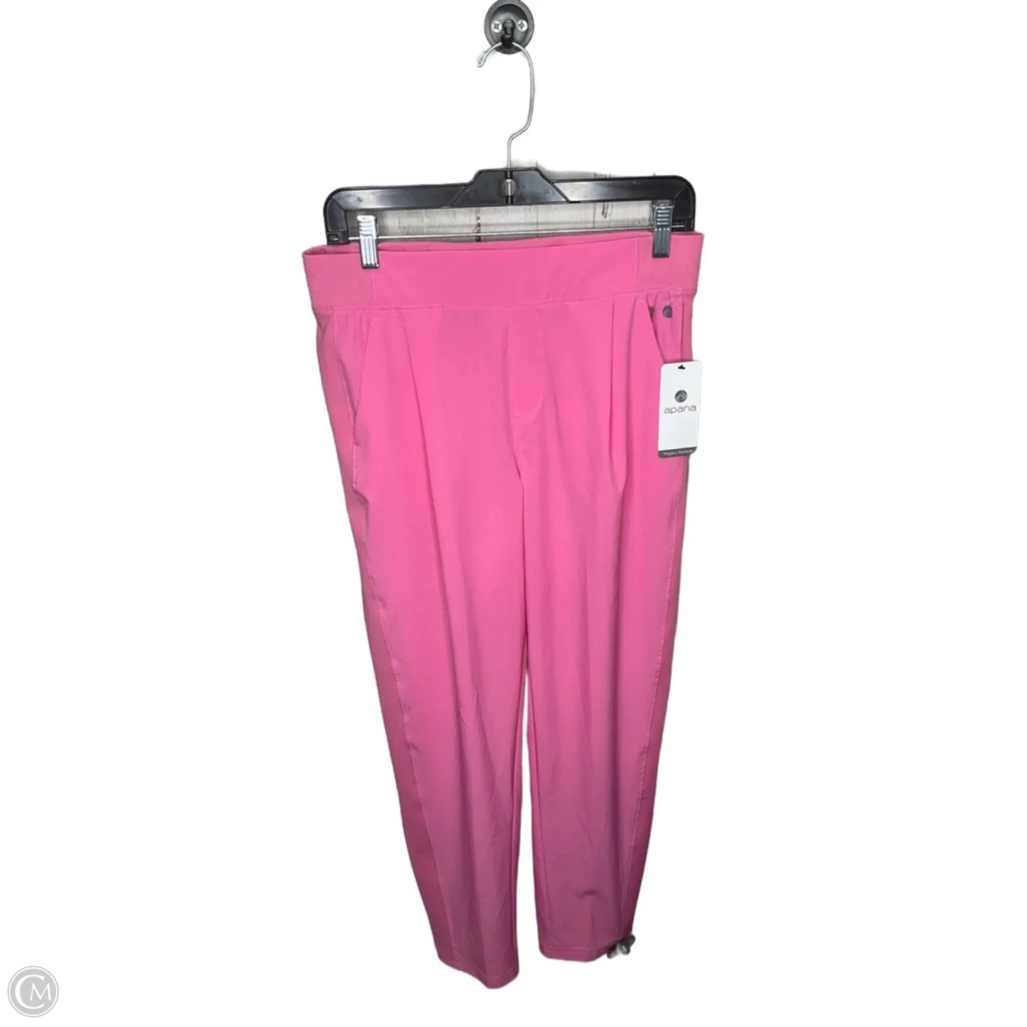Athletic Pants By Apana In Pink, Size: M