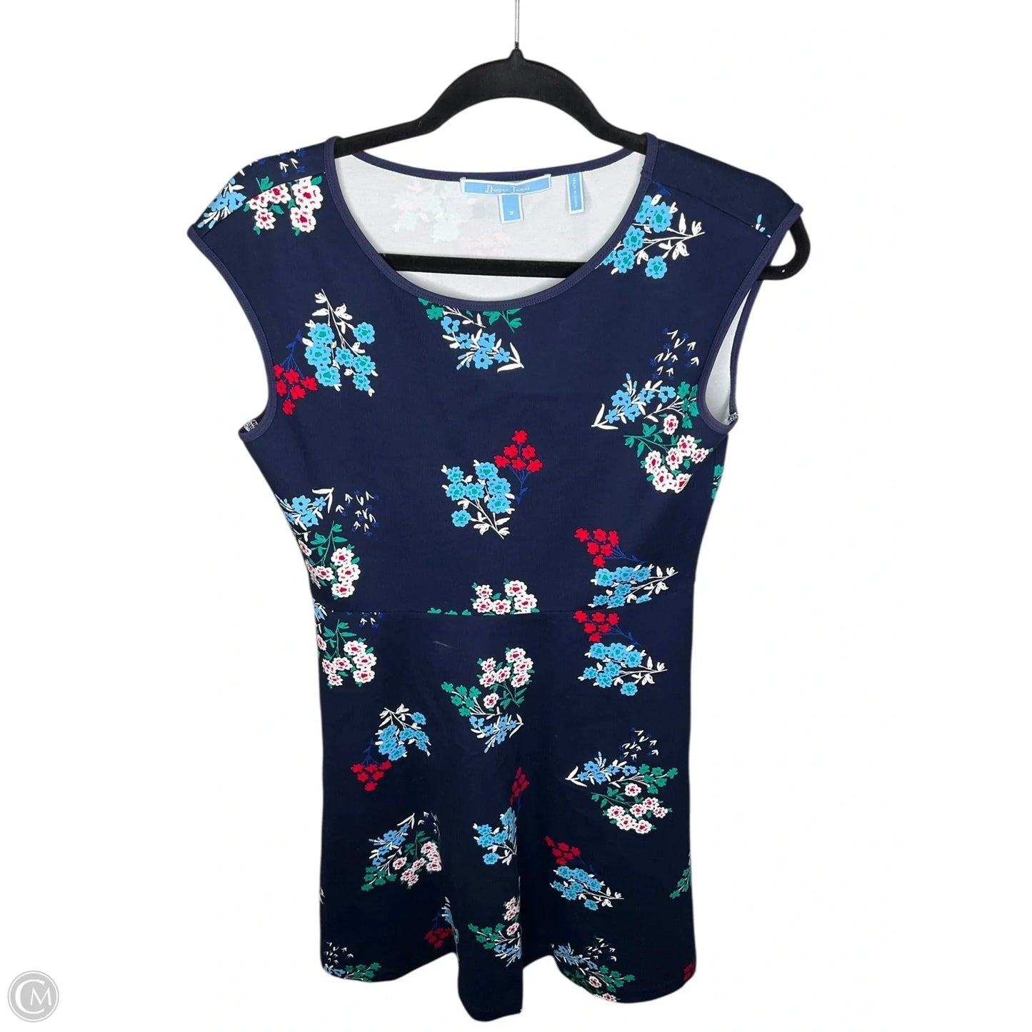 Dress Casual Midi By Draper James In Blue, Size: S