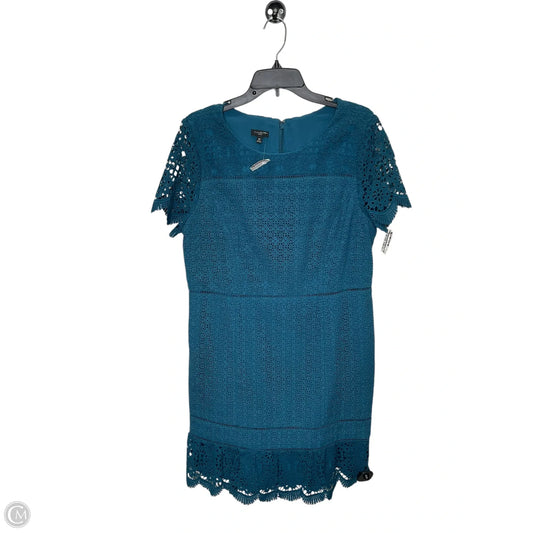 Dress Casual Midi By Talbots In Blue, Size: 16