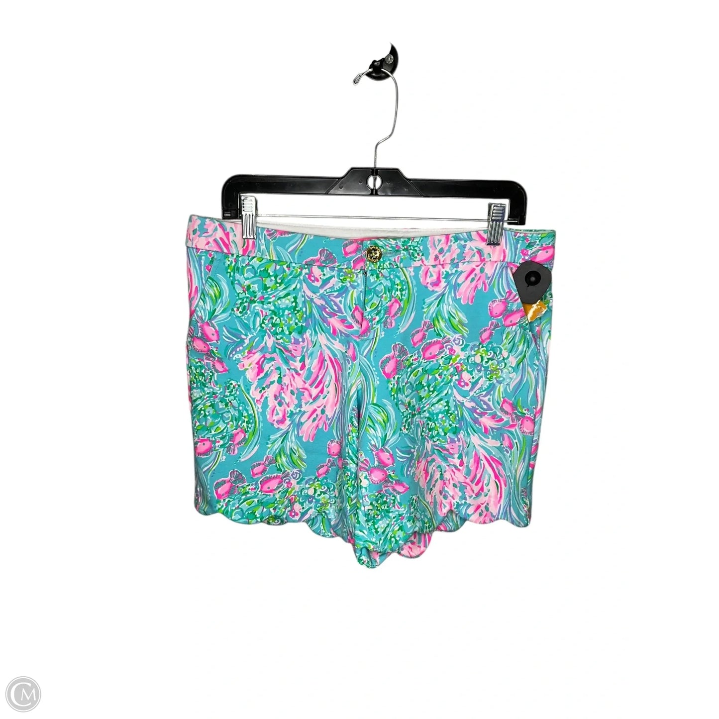 Shorts Designer By Lilly Pulitzer In Blue & Pink, Size: 6