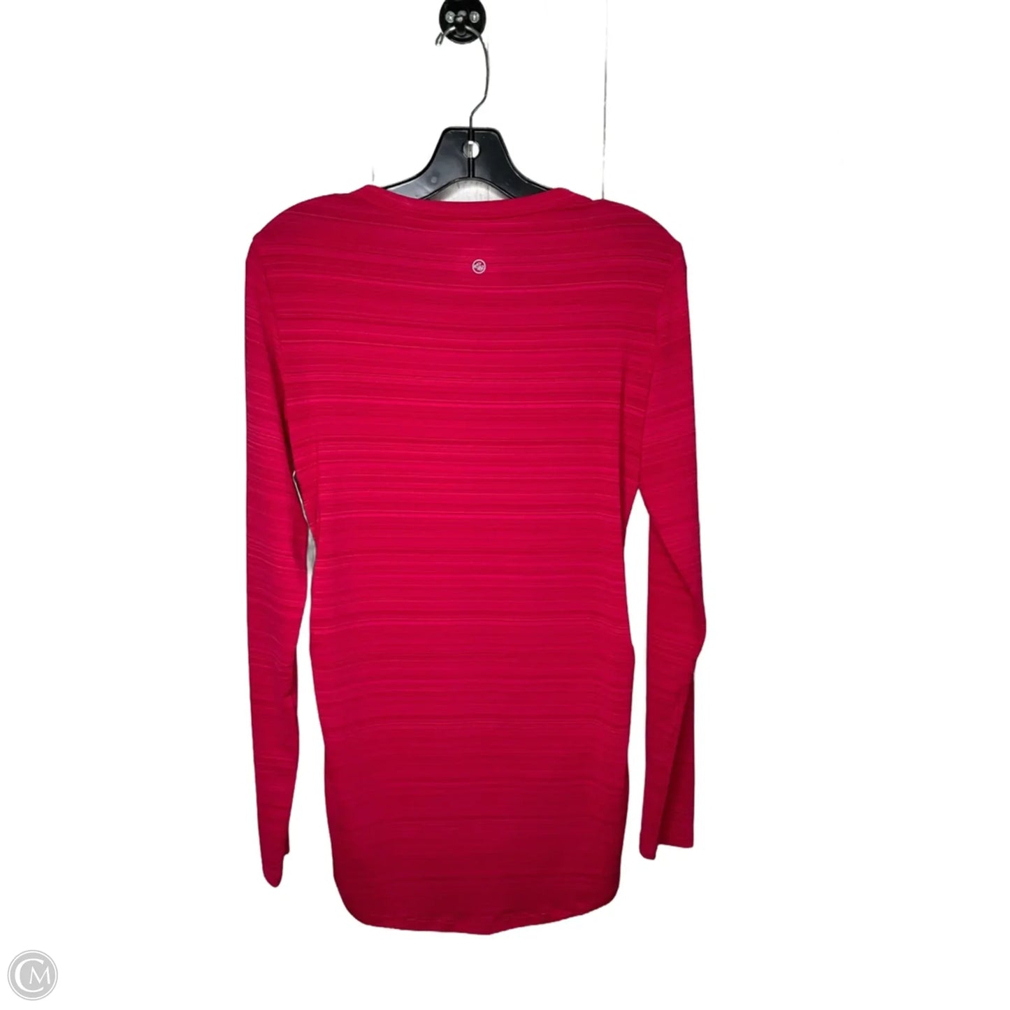 Athletic Top Long Sleeve Crewneck By Eddie Bauer In Pink, Size: M