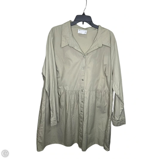 Dress Casual Midi By Asos In Green, Size: 18