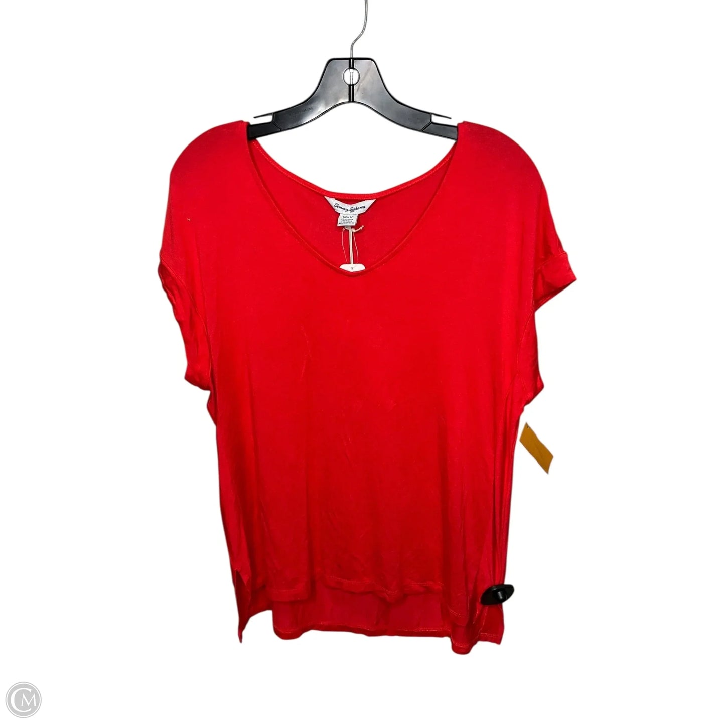 Top Short Sleeve By Tommy Bahama In Red, Size: Xs