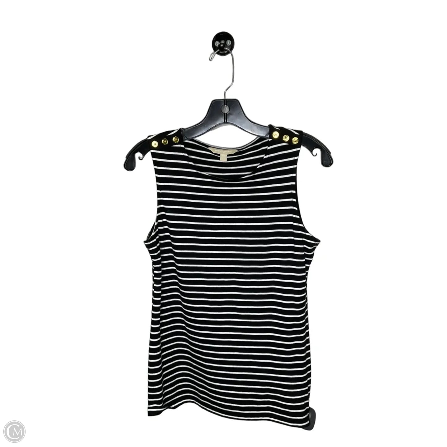 Top Sleeveless By Banana Republic In Striped Pattern, Size: Xs