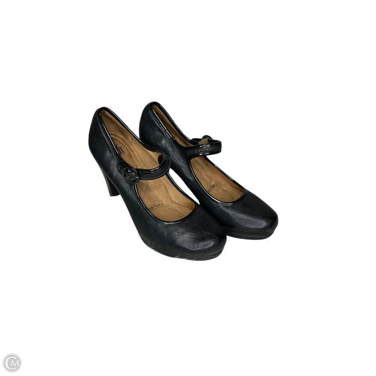 Shoes Heels Block By Sofft In Black, Size: 8.5