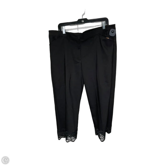 Capris By Ruby Rd In Black, Size: 16