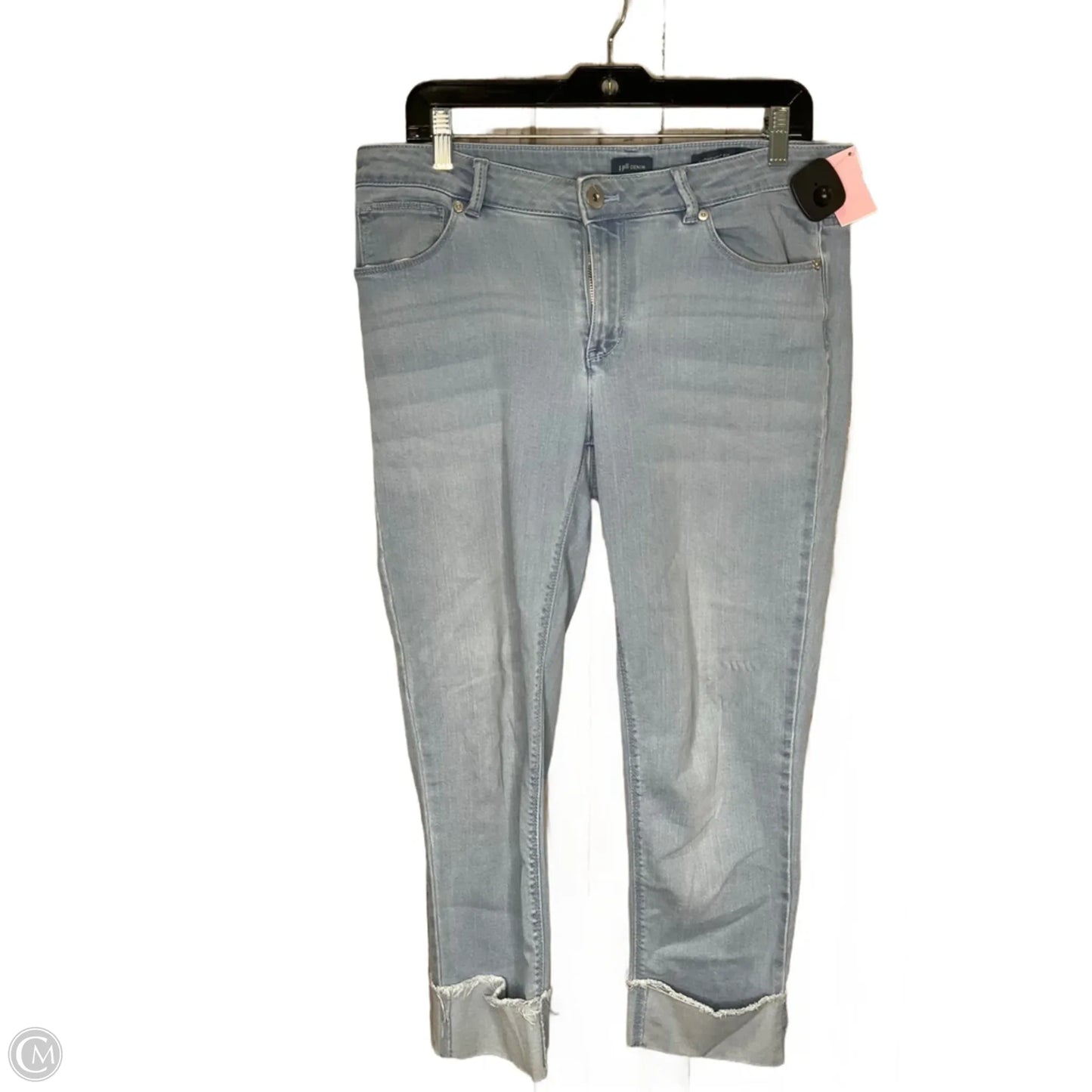 Jeans Wide Leg By J. Jill In Blue, Size: 10