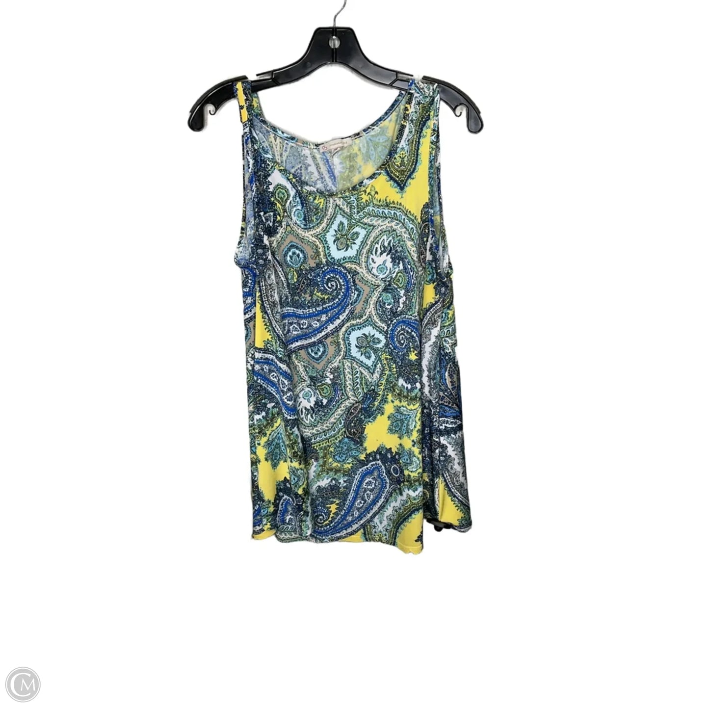 Top Sleeveless By Clothes Mentor In Multi-colored, Size: 2x