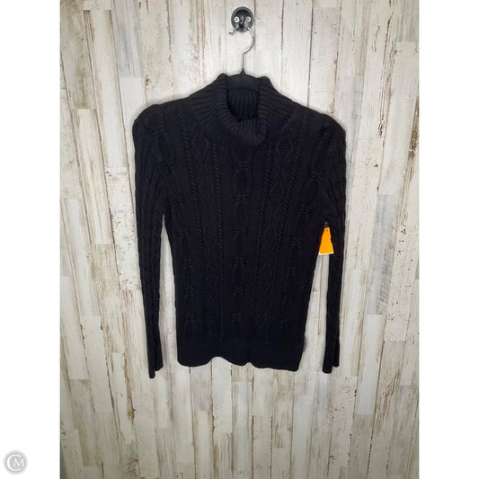 Sweater By Croft And Barrow In Black, Size: M
