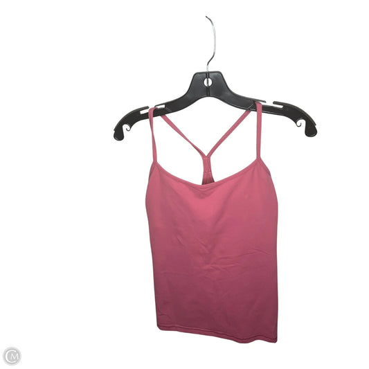 Athletic Tank Top By Lululemon In Pink, Size: 10