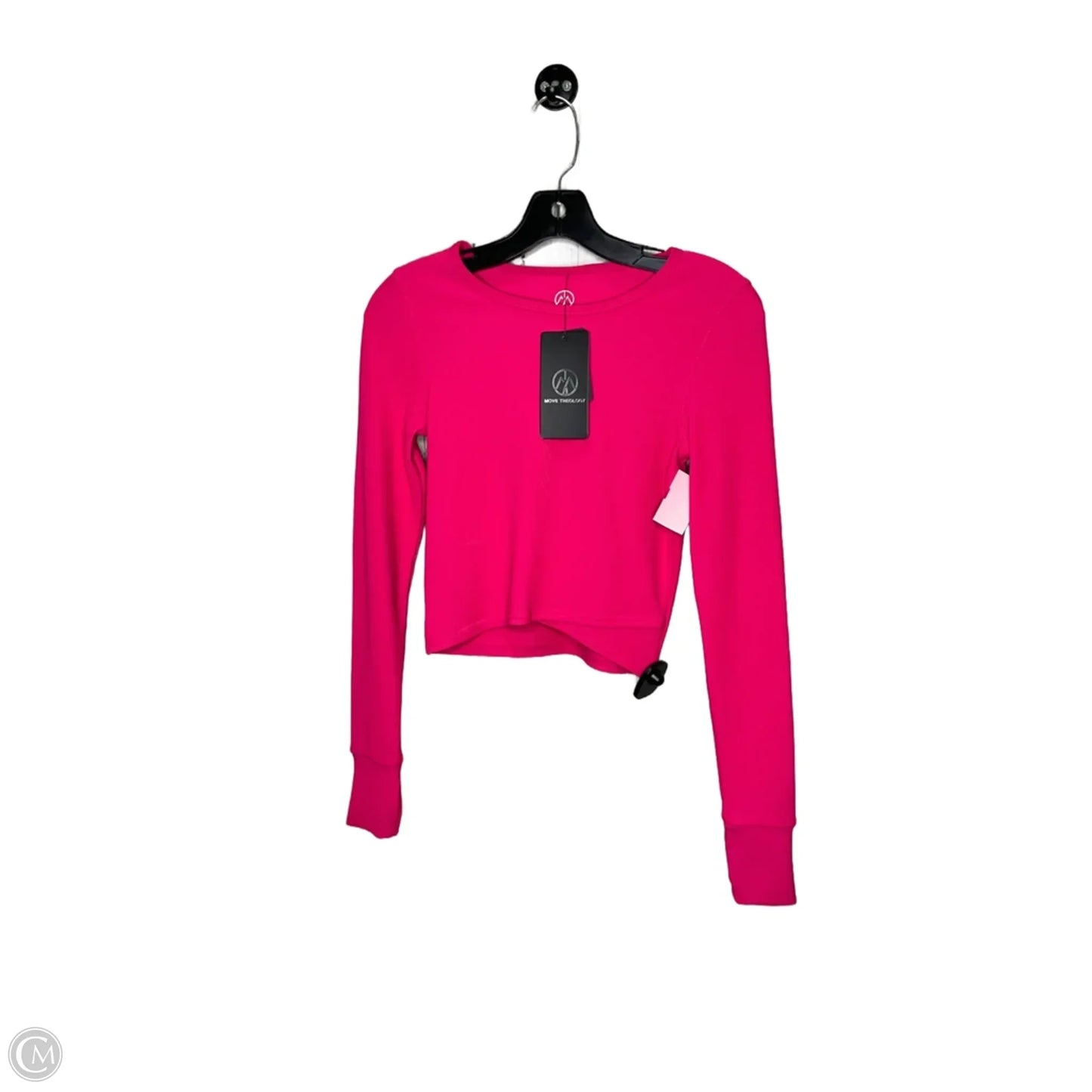 Athletic Top Long Sleeve Crewneck By Clothes Mentor In Pink, Size: Xs
