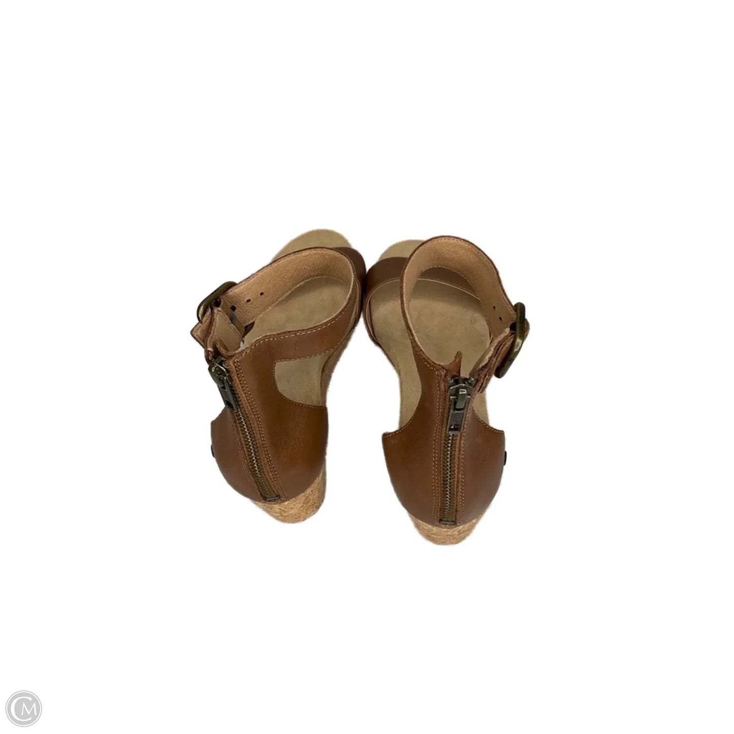 Sandals Designer By Ugg In Tan, Size: 10