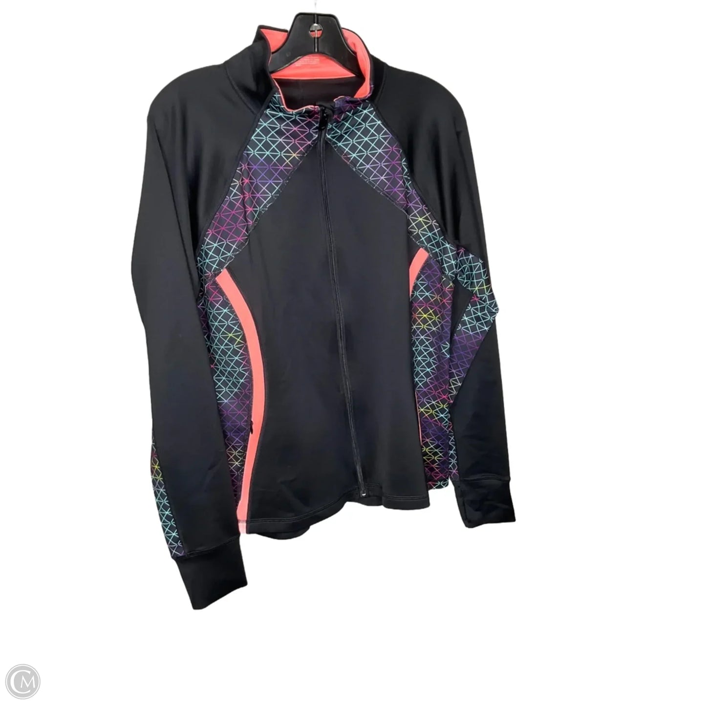 Athletic Jacket By Fila In Black, Size: Xl