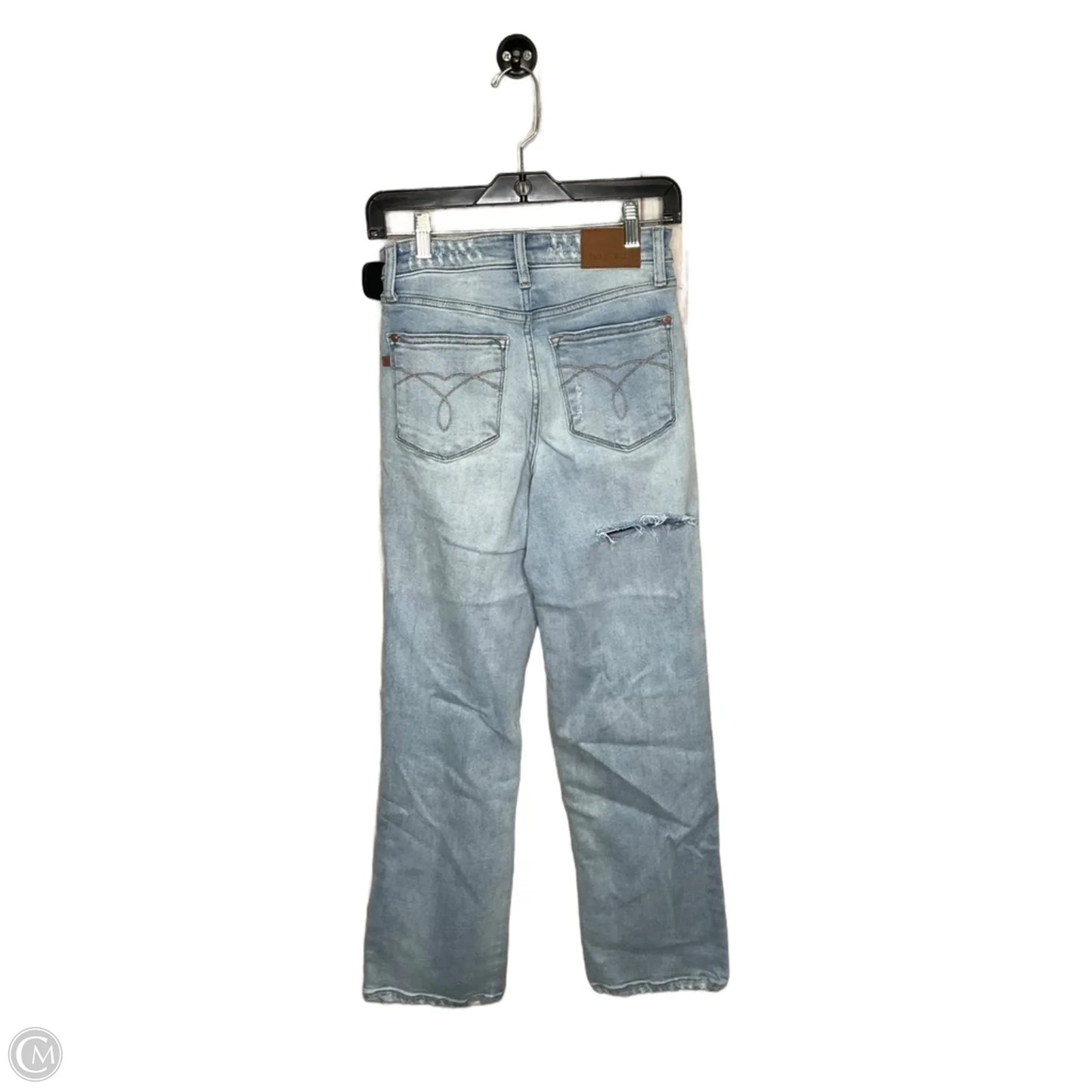 Jeans Straight By Judy Blue In Blue Denim, Size: 0