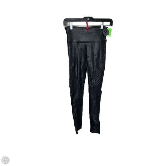 Athletic Leggings By Spanx In Black, Size: S