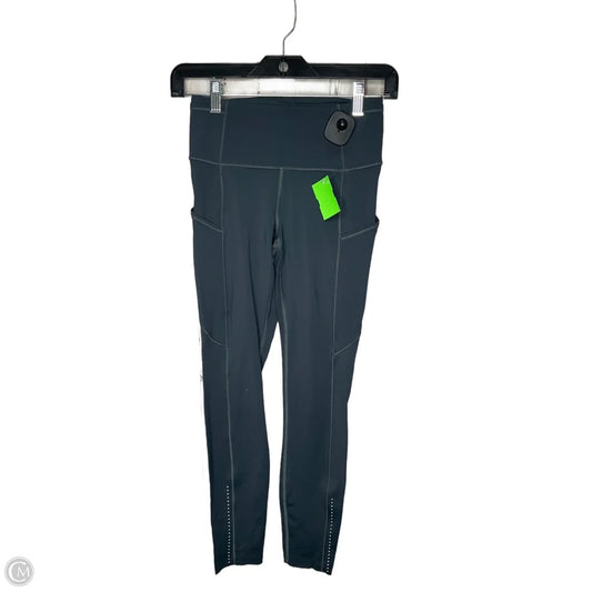 Athletic Capris By Lululemon In Grey, Size: 4