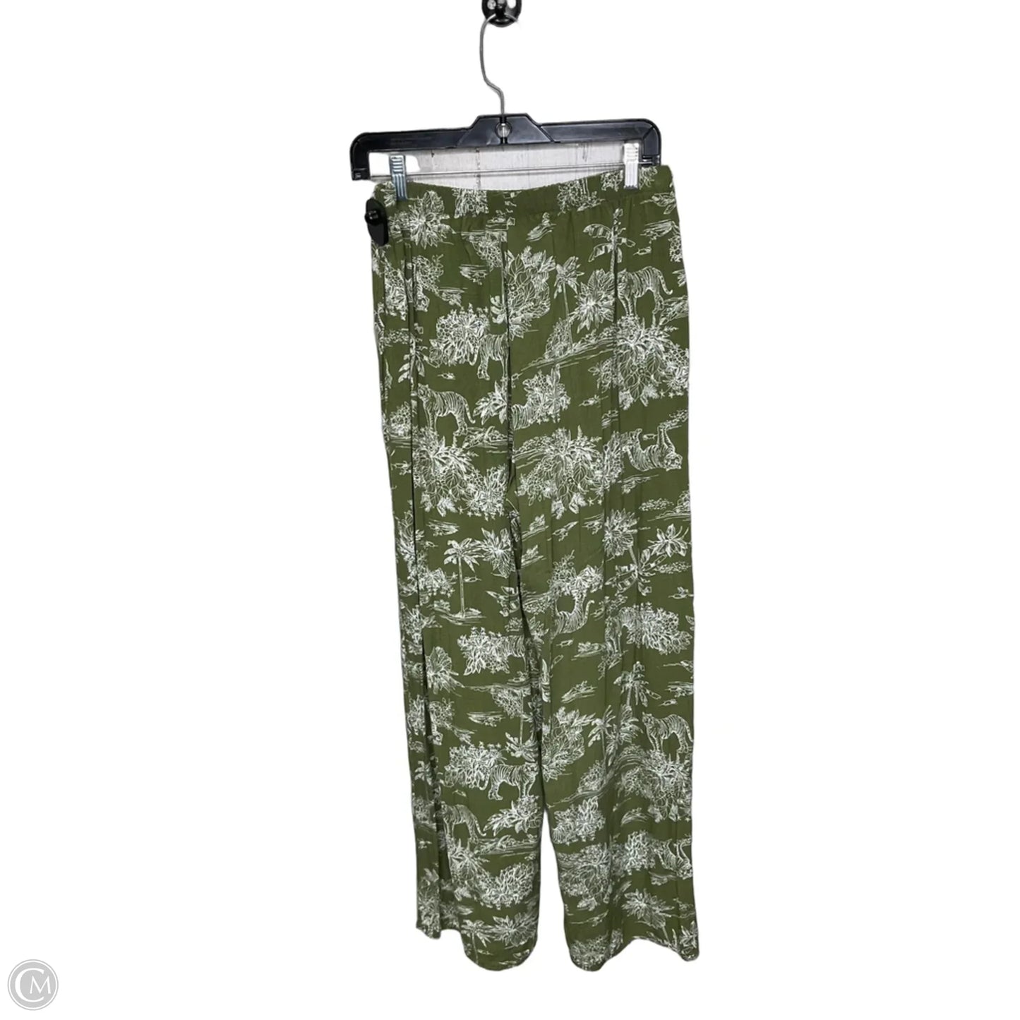 Pants Wide Leg By Joie In Green, Size: M