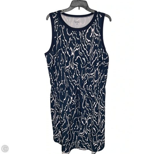 Athletic Dress By Athleta In Navy, Size: L