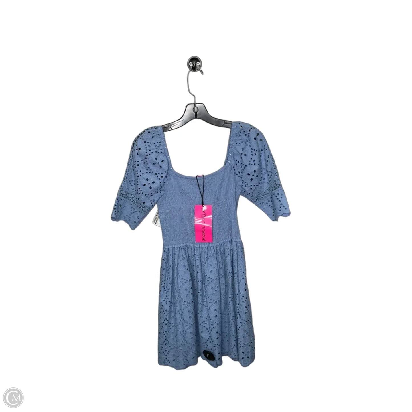 Dress Casual Midi By Betsey Johnson In Blue, Size: M