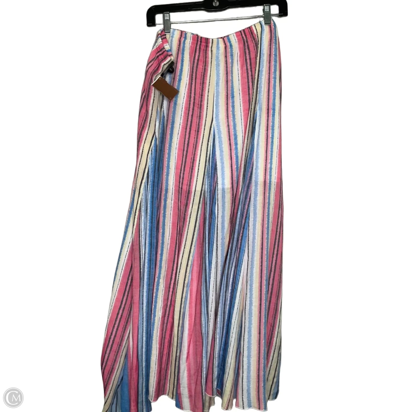Skirt Maxi By Hope & Harlow In Striped Pattern, Size: Xl