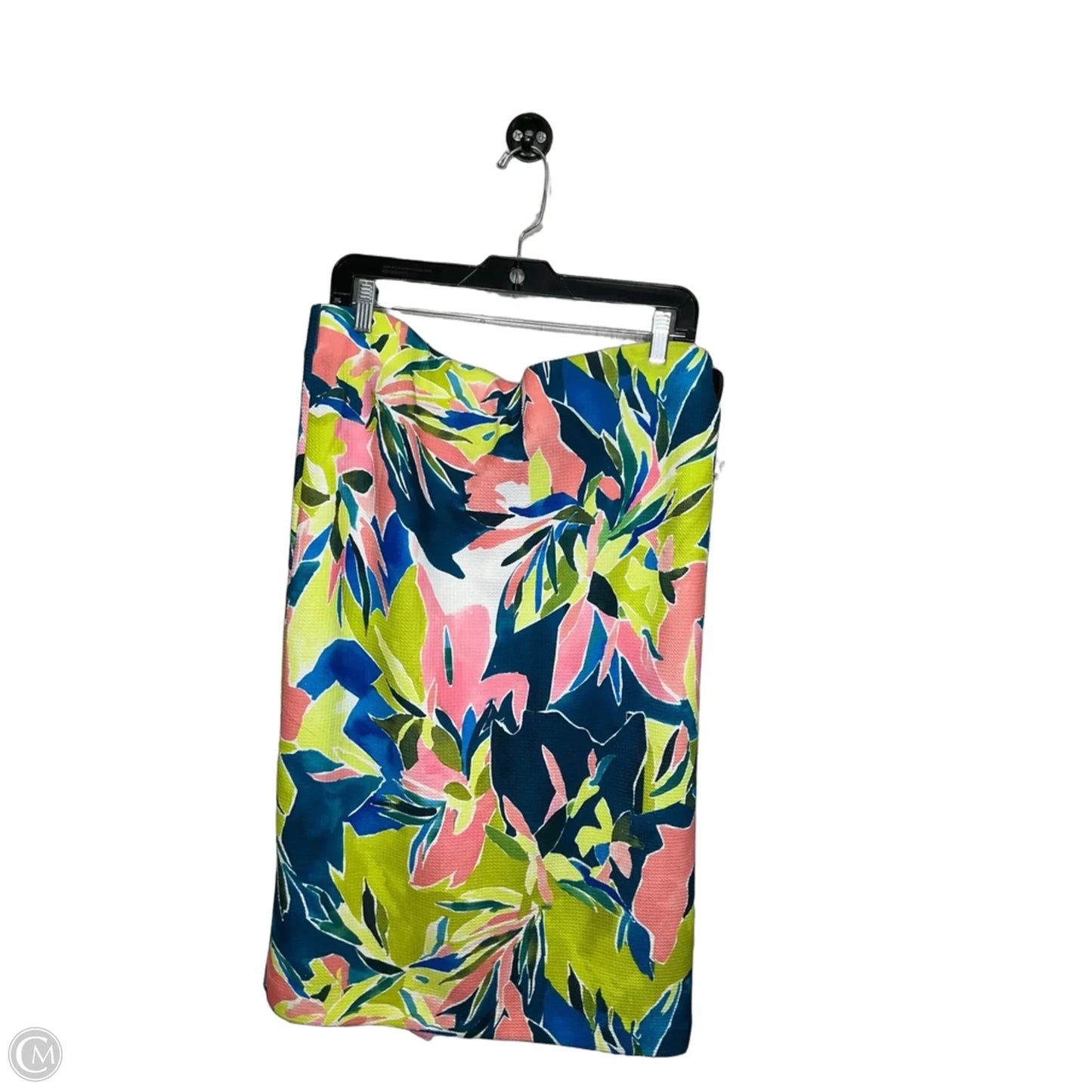 Skirt Midi By Eci In Floral Print, Size: Xl