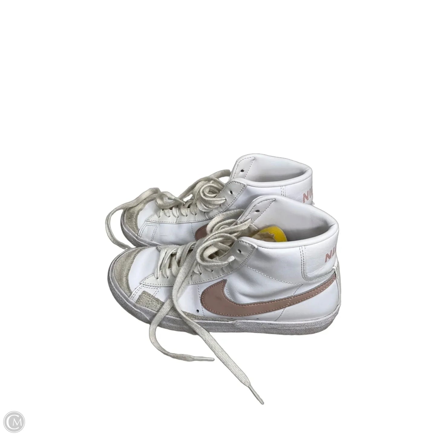 Shoes Athletic By Nike In Pink & White, Size: 8