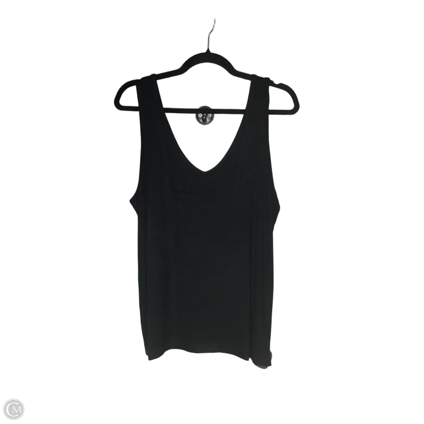 Top Sleeveless By Cabi In Black, Size: L