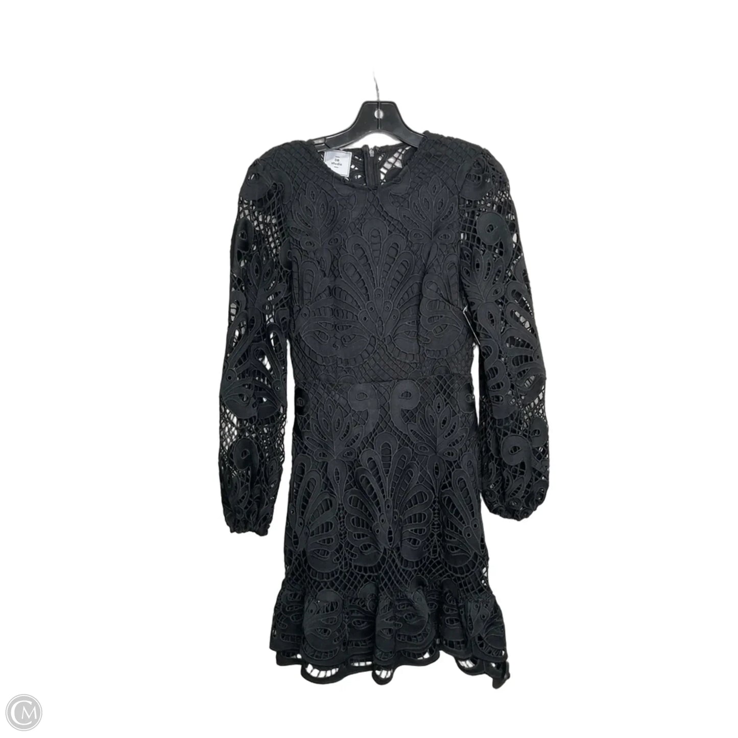 Dress Party Midi By Clothes Mentor In Black, Size: S