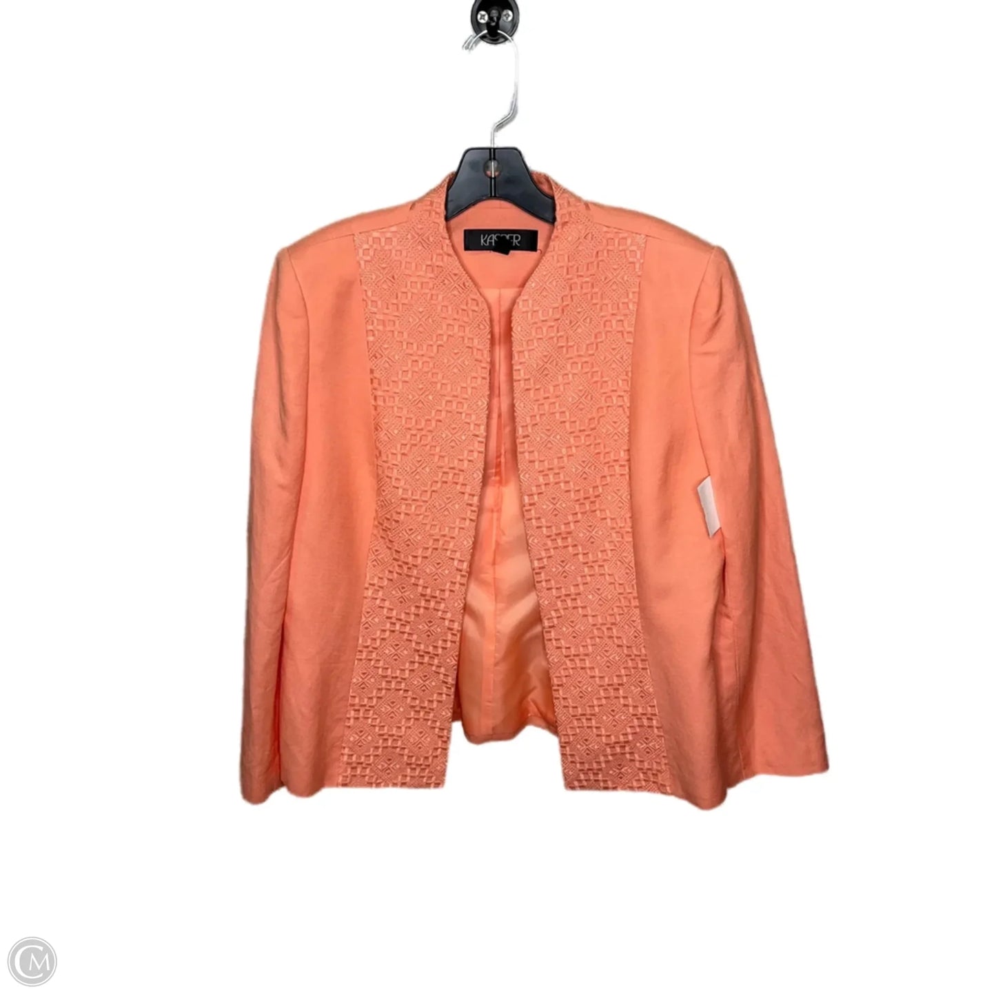 Blazer By Kasper In Coral, Size: 12
