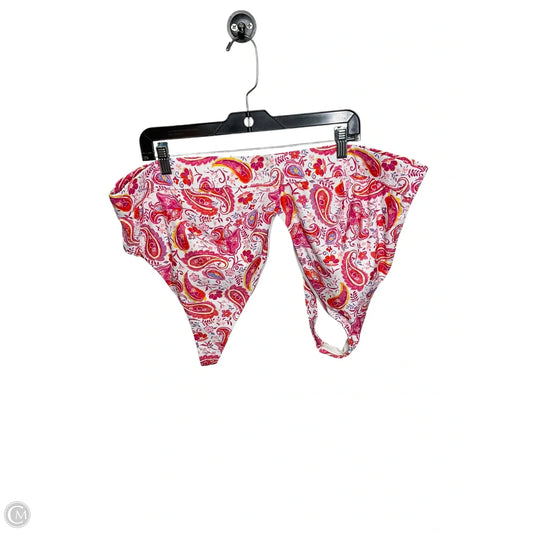 Swimsuit Top By Time And Tru In Pink, Size: 3x