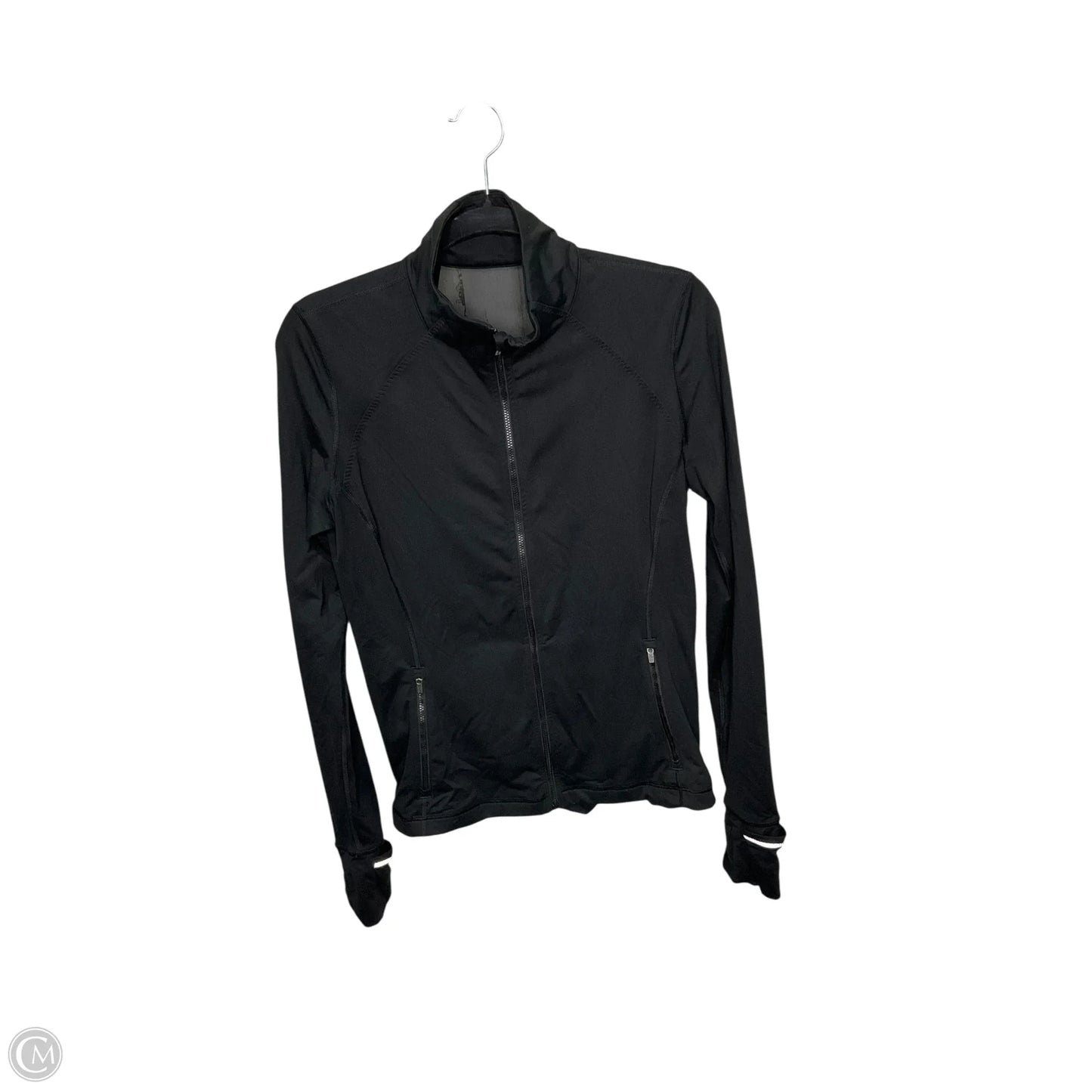 Athletic Jacket By Victorias Secret In Black, Size: S